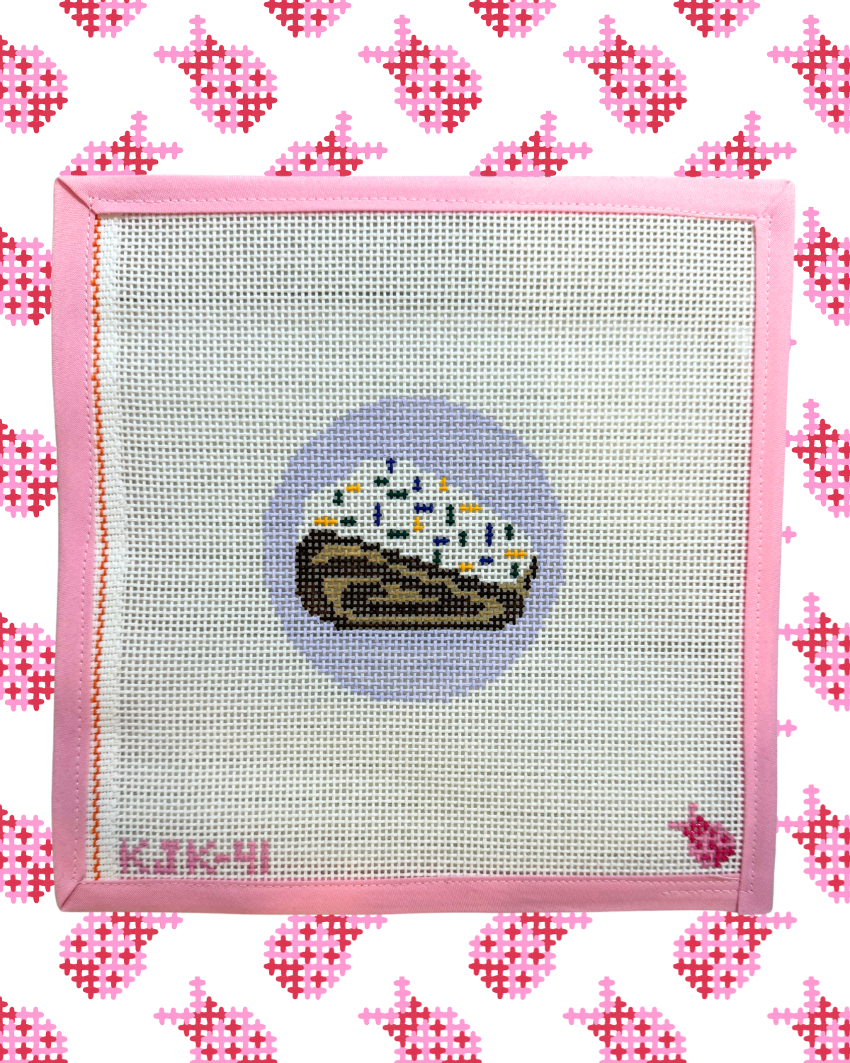 King Cake Slice