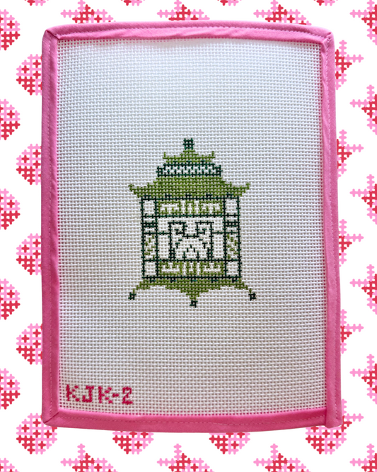 Pagoda in Green