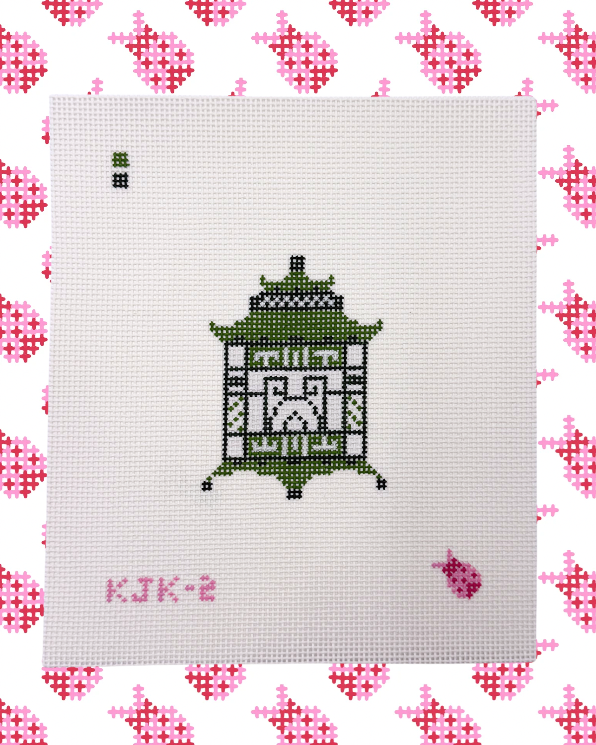 Pagoda in Green